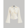 Blouse à encolure en V