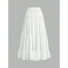 Jupe longue dentelle