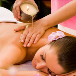 Bougie de massage